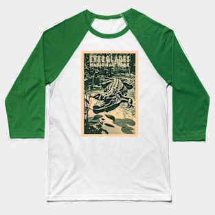 Everglades National Park Vintage Travel  Poster Baseball T-Shirt